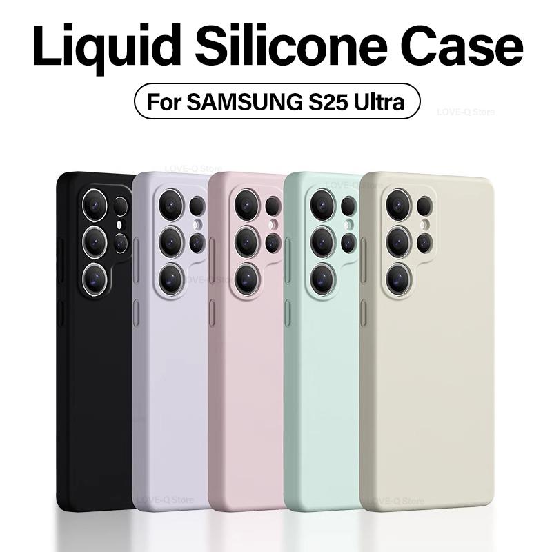 Чохол для S25 S24 Ultra, розкішний рідкий силіконовий м який ТПУ для Samsung Galaxy S25 S24 S23 S22 Ultra S 25 Ultra Plus S25Ultra For Galaxy S23
Чохол для S25 S24 Ultra, розкішний рідкий силіконовий м який ТПУ для Samsung Galaxy S25 S24 S23 S22 Ultra S 25 Ultra Plus S25Ultra For Galaxy S23