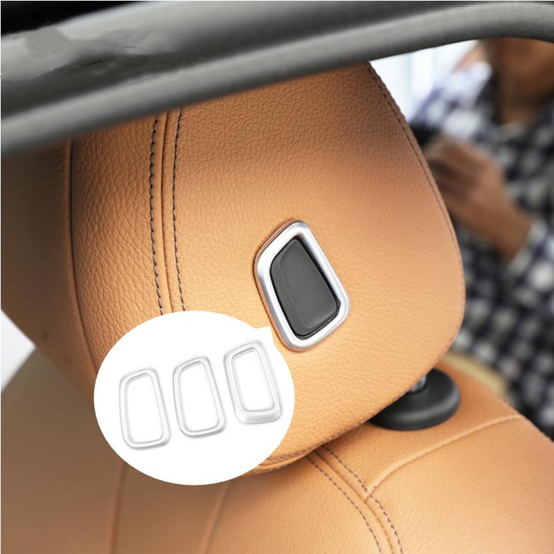 ABS хром для BMW 5 серии G30 G38 525li 530li 2018-2023 автомобильное сиденье подголовник кнопка рамка крышка переключатель накладка наклейка
ABS хром для BMW 5 серии G30 G38 525li 530li 2018-2023 автомобильное сиденье подголовник кнопка рамка крышка переключатель накладка наклейка