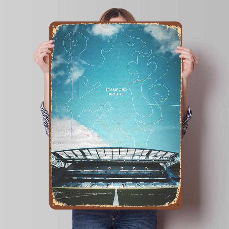 Stamford Bridge Stadium Tin Plaque Poster Customized Wall Art Retro Vintage Metal Signs for Room Coffee Bar Accessories Man Cave 7.9x11.8In(20x30cm)
Stamford Bridge Stadium Tin Plaque Poster Customized Wall Art Retro Vintage Metal Signs for Room Coffee Bar Accessories Man Cave 7.9x11.8In(20x30cm)