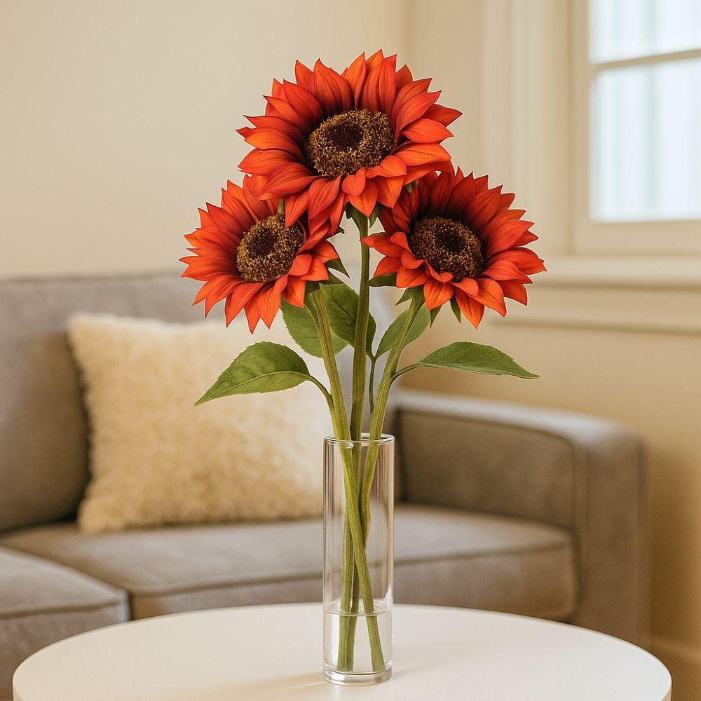 70cm Oil Painting Sunflower Flower Non-Fading Silk Fake Flowers Wedding Photography Props помаранчевий
70cm Oil Painting Sunflower Flower Non-Fading Silk Fake Flowers Wedding Photography Props помаранчевий