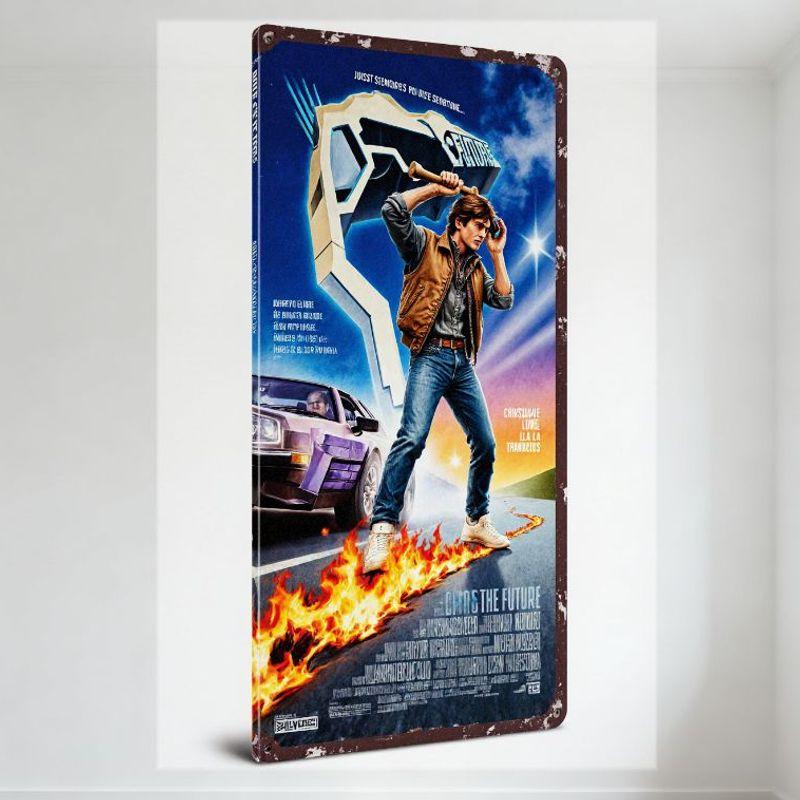 Back to the Future Retro Movie Metal Tin Sign Vintage Marty McFly DeLorean Wall Plaque for Home Bar Man Cave Cafe Decor 20x30cm(7.8x11.8inch)
Back to the Future Retro Movie Metal Tin Sign Vintage Marty McFly DeLorean Wall Plaque for Home Bar Man Cave Cafe Decor 20x30cm(7.8x11.8inch)