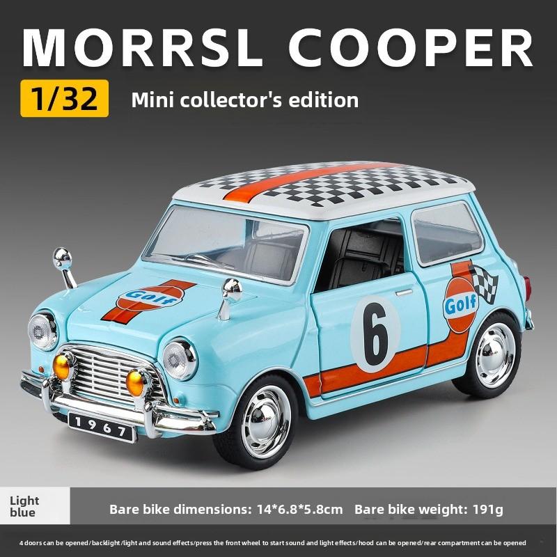 Simulation 1/32 BMW Mini Alloy Car Model Collection Metal Toy Vehicle Birthday Gift Home Decor Ornament with Sound Light
Simulation 1/32 BMW Mini Alloy Car Model Collection Metal Toy Vehicle Birthday Gift Home Decor Ornament with Sound Light