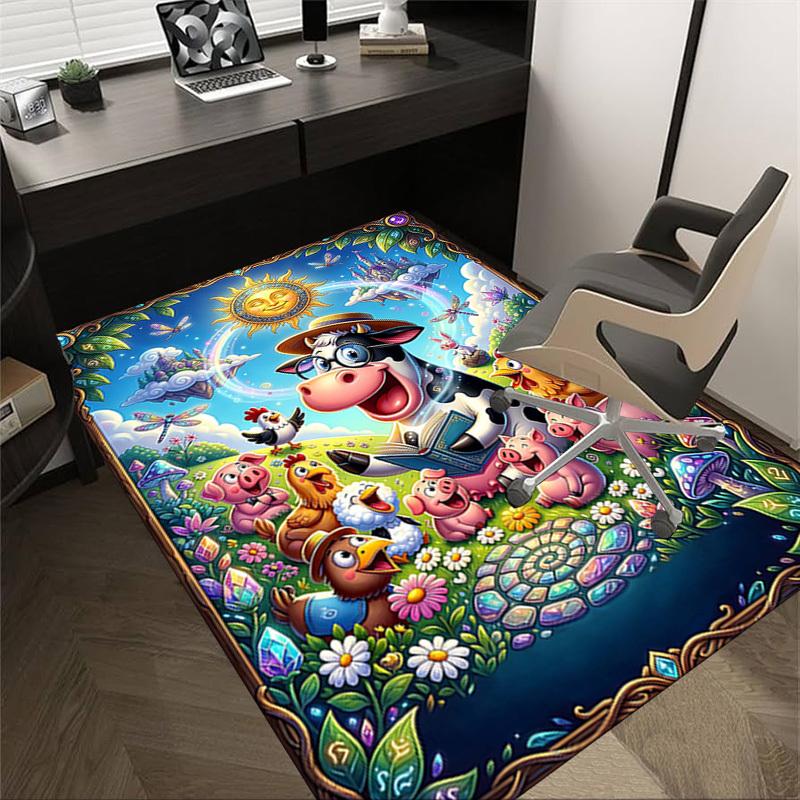 1PC Fantasy Animal Non-Slip Floor Carpet Compatible for Office&Living Room&Bedroom&Dining room - Soft & Pattern-G0411 60cm by 90cm
1PC Fantasy Animal Non-Slip Floor Carpet Compatible for Office&Living Room&Bedroom&Dining room - Soft & Pattern-G0411 60cm by 90cm