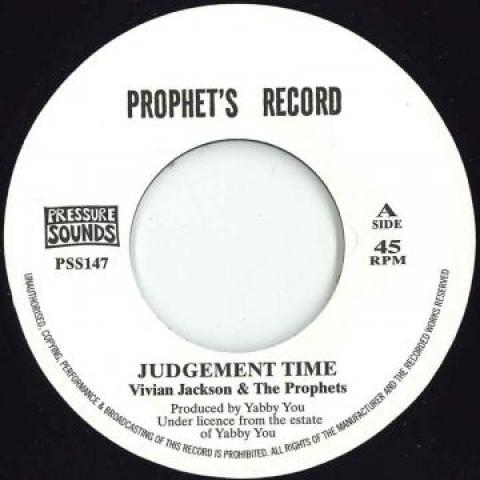 7inch Record VIVIAN JACKSON, PROPHENTS - Judgement Time / Prophets Dub PSS147 Pressure Sounds 1976 UK Reggae, Ska & Dub Used
7inch Record VIVIAN JACKSON, PROPHENTS - Judgement Time / Prophets Dub PSS147 Pressure Sounds 1976 UK Reggae, Ska & Dub Used