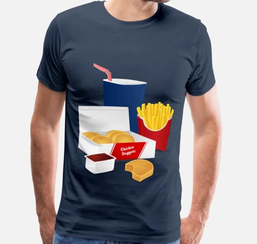 Funny Fast Food Set Meal TShirt 100 Cotton ONeck Summer Short Sleeve Casual Mens Tshirt Size S3XL 4XL
Funny Fast Food Set Meal TShirt 100 Cotton ONeck Summer Short Sleeve Casual Mens Tshirt Size S3XL 4XL