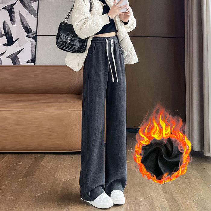 Женские повседневные узкие спортивные брюки с высокой талией: Мягкие варианты с широкими и узкими штанинами на осень/зиму. L
Женские повседневные узкие спортивные брюки с высокой талией: Мягкие варианты с широкими и узкими штанинами на осень/зиму. L