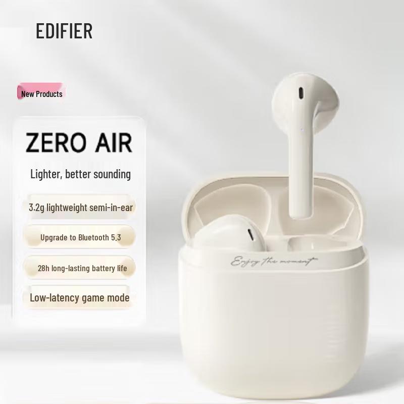 EDIFIER Zero Air True Wireless Bluetooth Earbuds
EDIFIER Zero Air True Wireless Bluetooth Earbuds