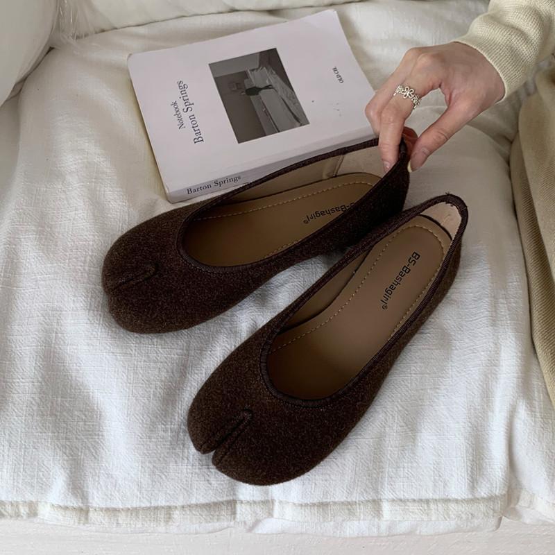 Fashion Bailamos New Brand Women Flat Shoes Fashion Split Toe Laofer Shoes Soft Flat Heel Ladies Casual Outdoor Mary Jane Shoes 39 кавовий
Fashion Bailamos New Brand Women Flat Shoes Fashion Split Toe Laofer Shoes Soft Flat Heel Ladies Casual Outdoor Mary Jane Shoes 39 кавовий