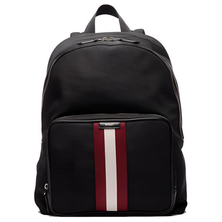 Bally Striped Detail Zipper Closure Leather And Fabric Backpack Large Men backpack Black 6308463 Black
Bally Striped Detail Zipper Closure Leather And Fabric Backpack Large Men backpack Black 6308463 Black