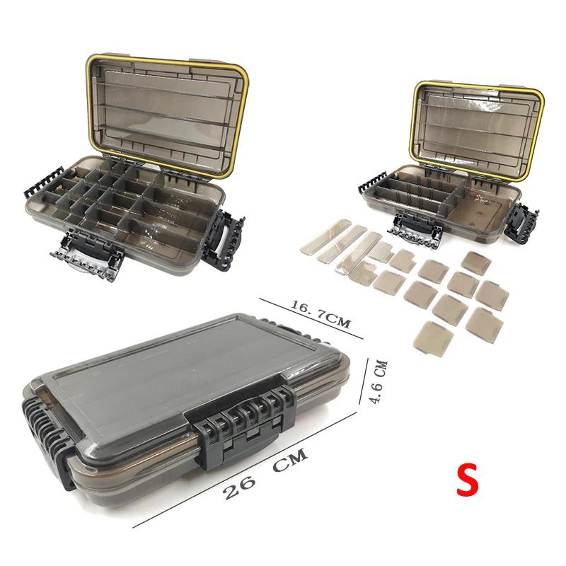 Large-Capacity Waterproof Fishing Tackle Box Fishing Accessories Tool Storage Box Fish Hook Fake Bait Storage Box Fishing Suppli
Large-Capacity Waterproof Fishing Tackle Box Fishing Accessories Tool Storage Box Fish Hook Fake Bait Storage Box Fishing Suppli