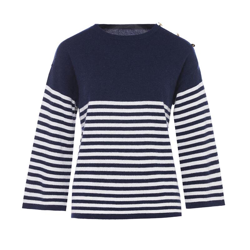G·TENNA KSL23053 Women s Striped Cashmere Blend Sweater S
G·TENNA KSL23053 Women s Striped Cashmere Blend Sweater S