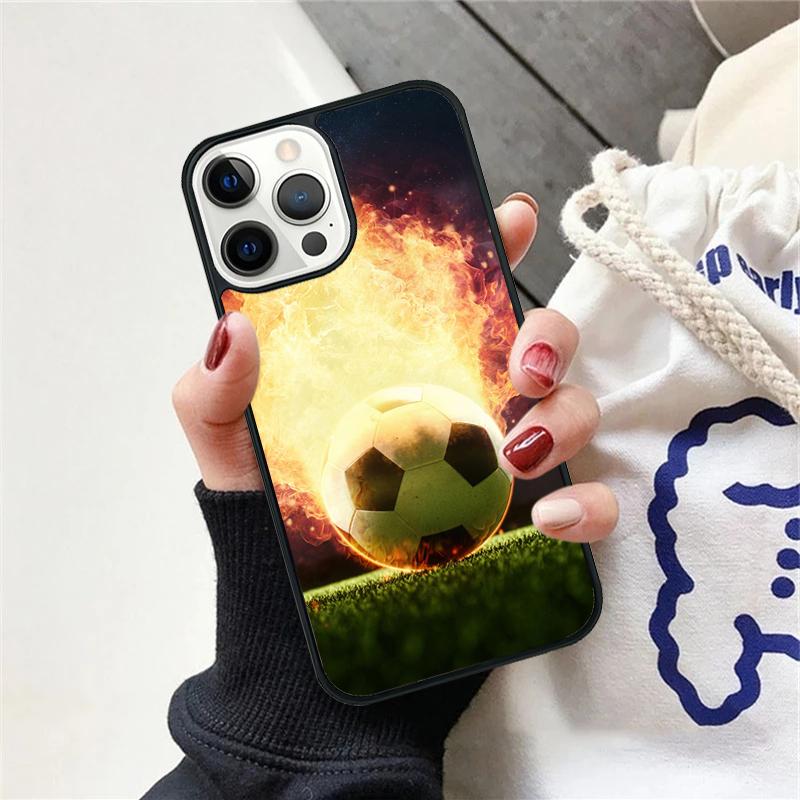 Fire Football Soccer Ball Phone Case For iPhone 17 Air 15 16 Cover 11 13 14 Pro Max 12 Plus Max Fundas iPhone 16pro max
Fire Football Soccer Ball Phone Case For iPhone 17 Air 15 16 Cover 11 13 14 Pro Max 12 Plus Max Fundas iPhone 16pro max