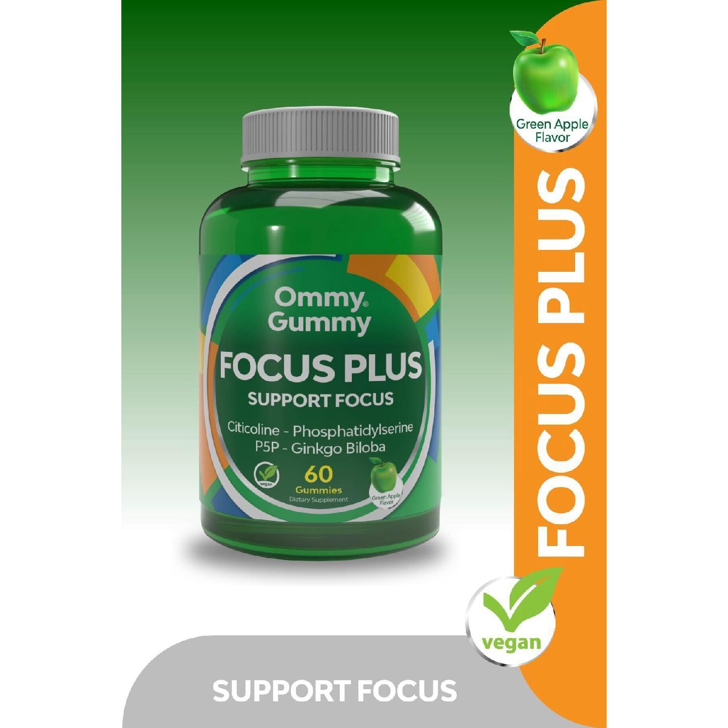 Gummy Focus Plus Focus And Memory Vitamin 60 Pieces (cytikolin, Phosphodilserin, Ginkgo Biloba)
Gummy Focus Plus Focus And Memory Vitamin 60 Pieces (cytikolin, Phosphodilserin, Ginkgo Biloba)