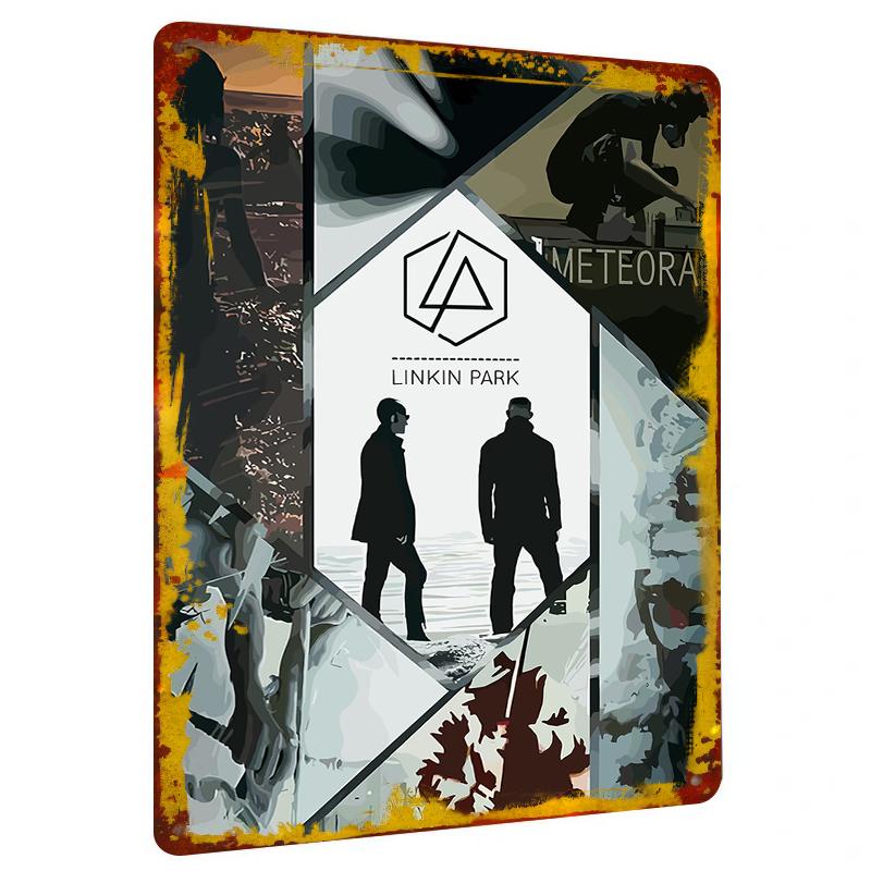 Linkin Park Meteora Album Cover Art Custom Metal Tin Sign Home Decor Music Band Poster Wall Art 20x30cm(7.8x11.8inch)
Linkin Park Meteora Album Cover Art Custom Metal Tin Sign Home Decor Music Band Poster Wall Art 20x30cm(7.8x11.8inch)