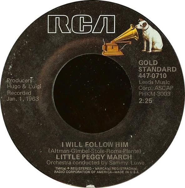 7inch Record PEGGY MARCH - I Will Follow Him / Hello Heartache 4470710 RCA 1976 US Pop Used
7inch Record PEGGY MARCH - I Will Follow Him / Hello Heartache 4470710 RCA 1976 US Pop Used