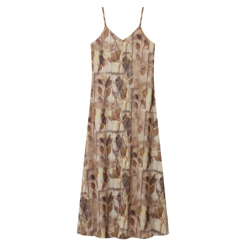 Kumikumi Elegant Set High Sense Coffee Color Blazers Women Autumn Retro Print Suspender Skirt Two-piece Set Khaki Skirt L
Kumikumi Elegant Set High Sense Coffee Color Blazers Women Autumn Retro Print Suspender Skirt Two-piece Set Khaki Skirt L