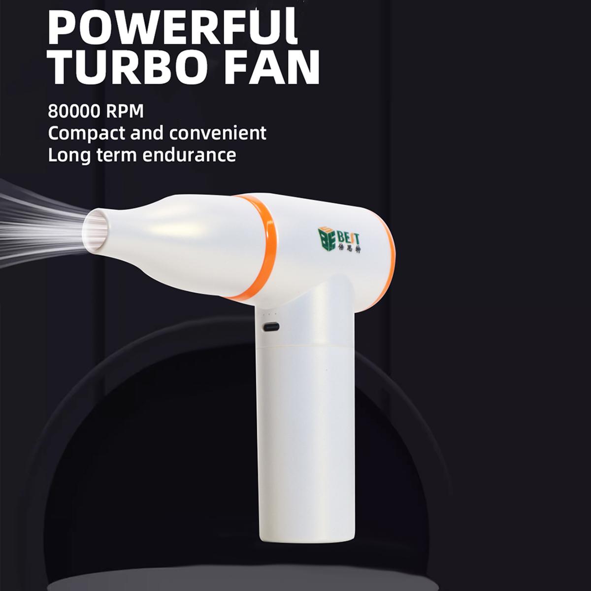 BEST BST-AP-01 80000RPM Turbo Fan Brushless Motor High Speed Portable Wireless Fan A
BEST BST-AP-01 80000RPM Turbo Fan Brushless Motor High Speed Portable Wireless Fan A