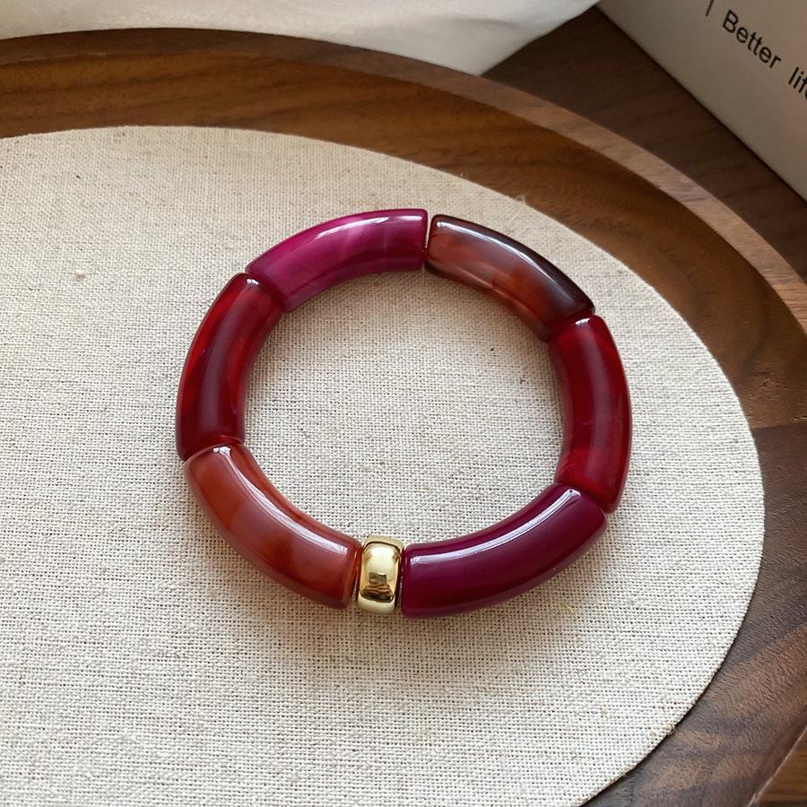 Мраморный овальный браслет из смолы - Элегантные украшения для женщин
Мраморный овальный браслет из смолы - Элегантные украшения для женщин