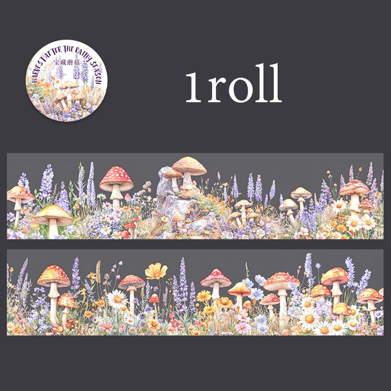 1 Roll Rainy Season Mushroom Scenery Tape For Creative Scrapbook Collage Supplies Arts Crafts Phone Cases Notebook Decorate Gift
1 Roll Rainy Season Mushroom Scenery Tape For Creative Scrapbook Collage Supplies Arts Crafts Phone Cases Notebook Decorate Gift