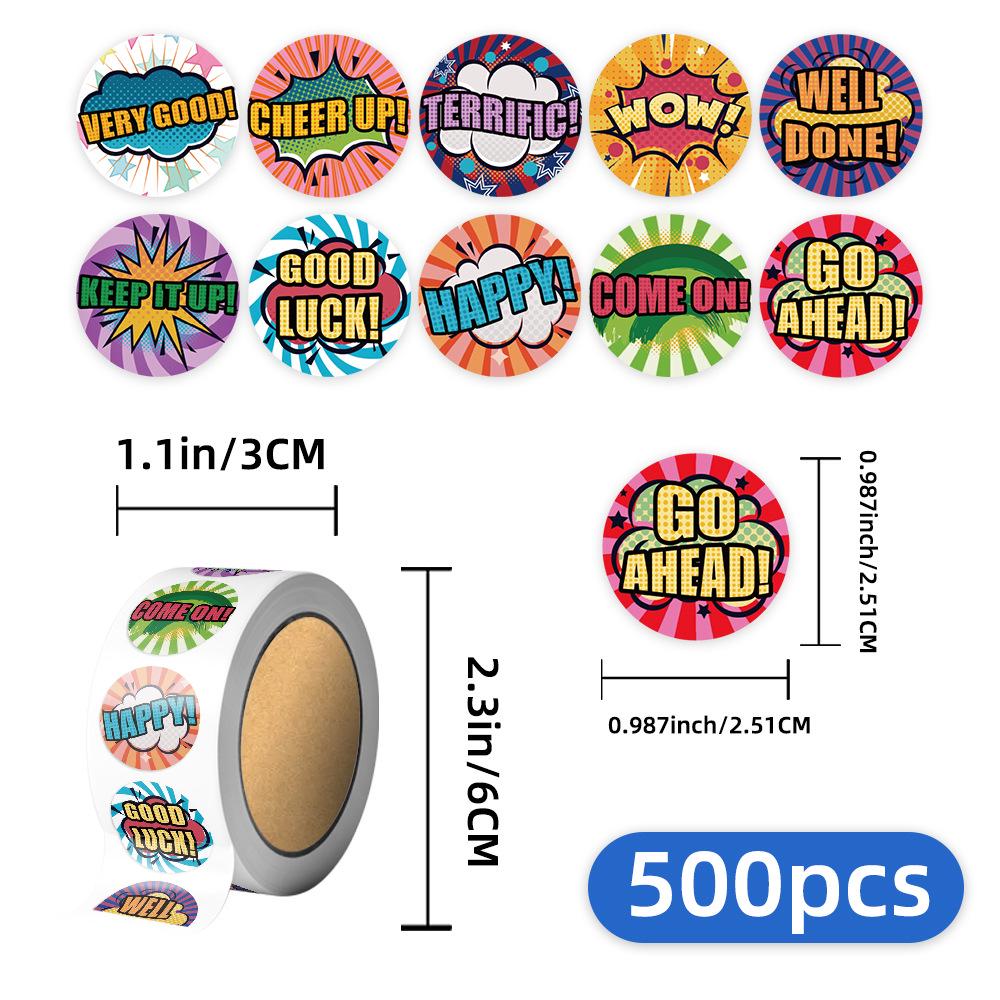 500 Аркушів/Рулон Декоративні Точкові Наліпки для Запечатування та Рукоділля
500 Аркушів/Рулон Декоративні Точкові Наліпки для Запечатування та Рукоділля