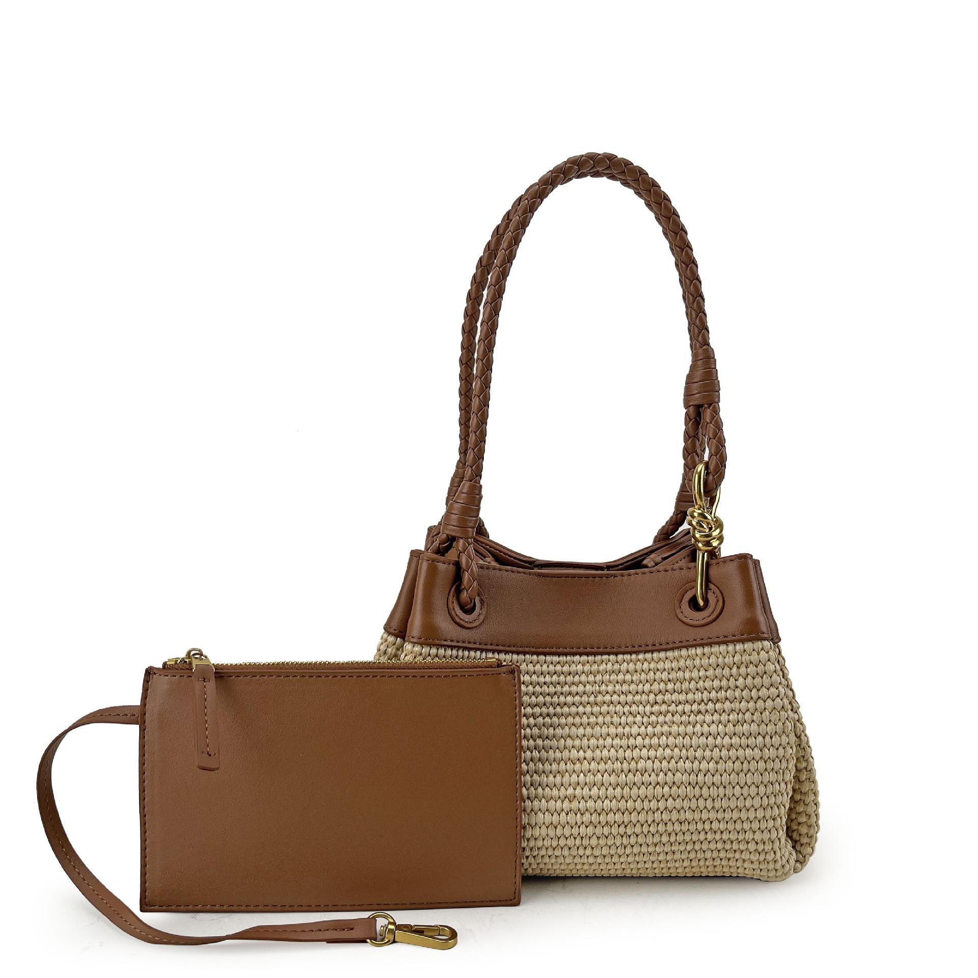 Lafite Grass Woven Handheld Parachute Bag Trendy Casual Texture Bucket Bag Single Shoulder Underarm Cross Shoulder Women s Bag 21x15x15cm
Lafite Grass Woven Handheld Parachute Bag Trendy Casual Texture Bucket Bag Single Shoulder Underarm Cross Shoulder Women s Bag 21x15x15cm
