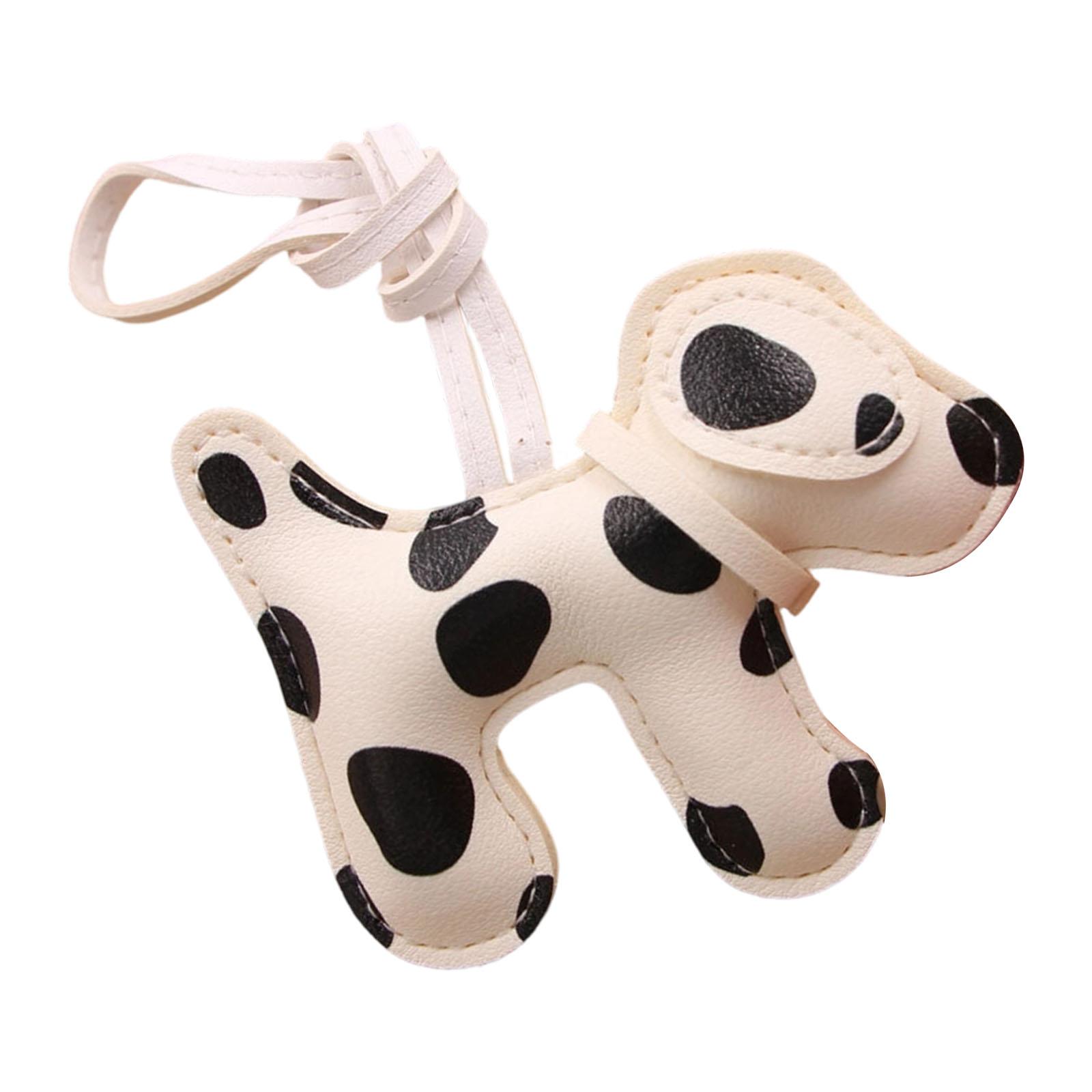Unique Spotted Dog PU Leather Keychain Bag Accessory For Car Keys And Purse Charm Featuring Strong Metal Clip
Unique Spotted Dog PU Leather Keychain Bag Accessory For Car Keys And Purse Charm Featuring Strong Metal Clip
