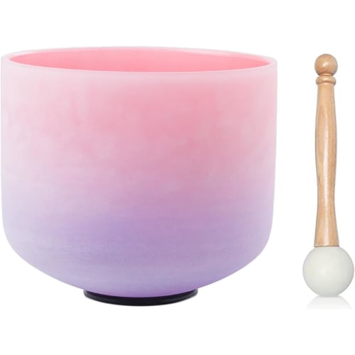 Euiuxoy Crystal Singing Bowl - Rainbow Color Series, 432Hz, 99.99% Natural Frosted Chakra Bowl, Music Bowl, Ideal for Yoga, Relaxation, Meditation & S
Euiuxoy Crystal Singing Bowl - Rainbow Color Series, 432Hz, 99.99% Natural Frosted Chakra Bowl, Music Bowl, Ideal for Yoga, Relaxation, Meditation & S