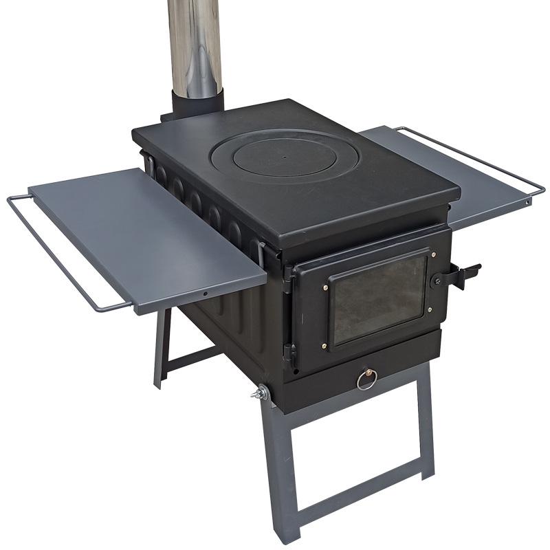 Portable Outdoor Stainless Steel Firewood Camping Stove with Folding Grill
Portable Outdoor Stainless Steel Firewood Camping Stove with Folding Grill