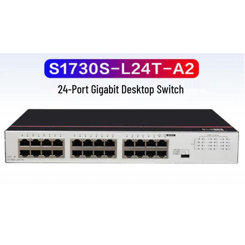 Huawei Smart Selection 24-Port Gigabit Ethernet Switch S1730S Series
Huawei Smart Selection 24-Port Gigabit Ethernet Switch S1730S Series