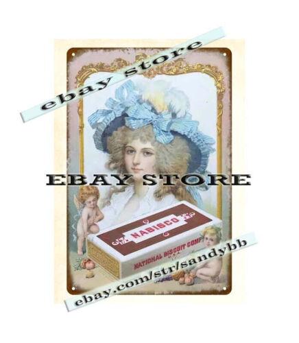 Victorian Nabisco Sugar Wafer metal tin sign modern inspirational wall artAluminum 20x30cm(7.8x11.8inch)
Victorian Nabisco Sugar Wafer metal tin sign modern inspirational wall artAluminum 20x30cm(7.8x11.8inch)