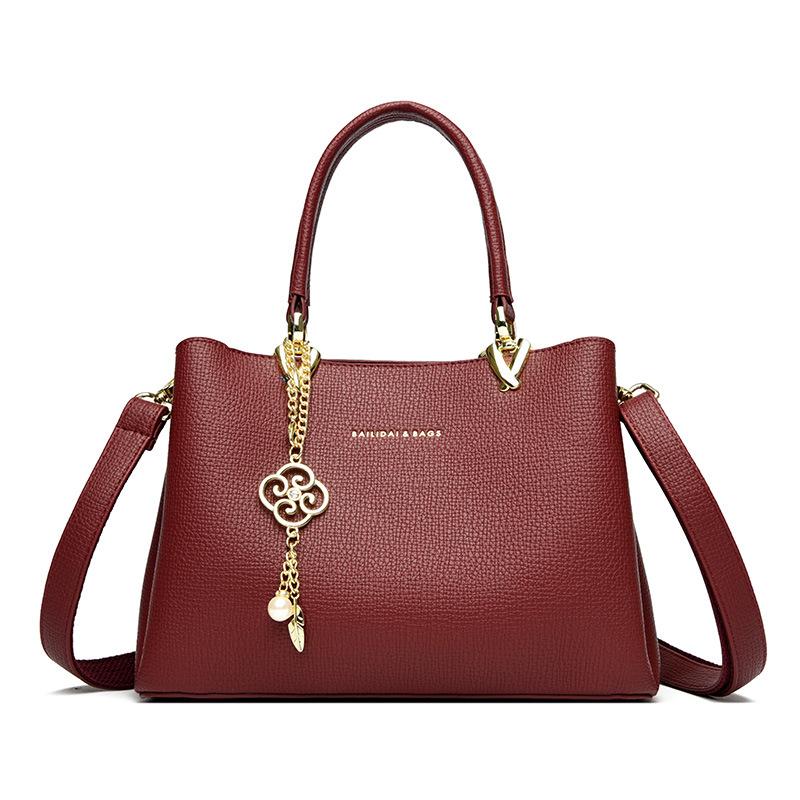 New Handbag for Commuting To Work, Fashionable and Simple Diagonal Cross Bag, with Temperament and Large Capacity, High-end Women s Bag бордовий
New Handbag for Commuting To Work, Fashionable and Simple Diagonal Cross Bag, with Temperament and Large Capacity, High-end Women s Bag бордовий