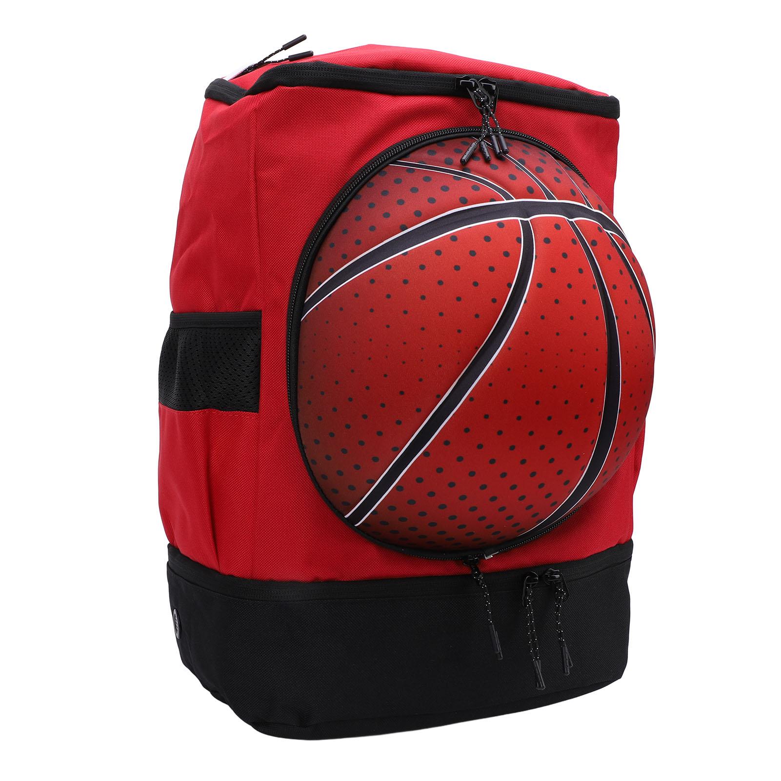 Basketball Backpack with Shoe Compartment Oxford Cloth Breathable Soccer Backpack Sports Bag for чёрный/красный
Basketball Backpack with Shoe Compartment Oxford Cloth Breathable Soccer Backpack Sports Bag for чёрный/красный