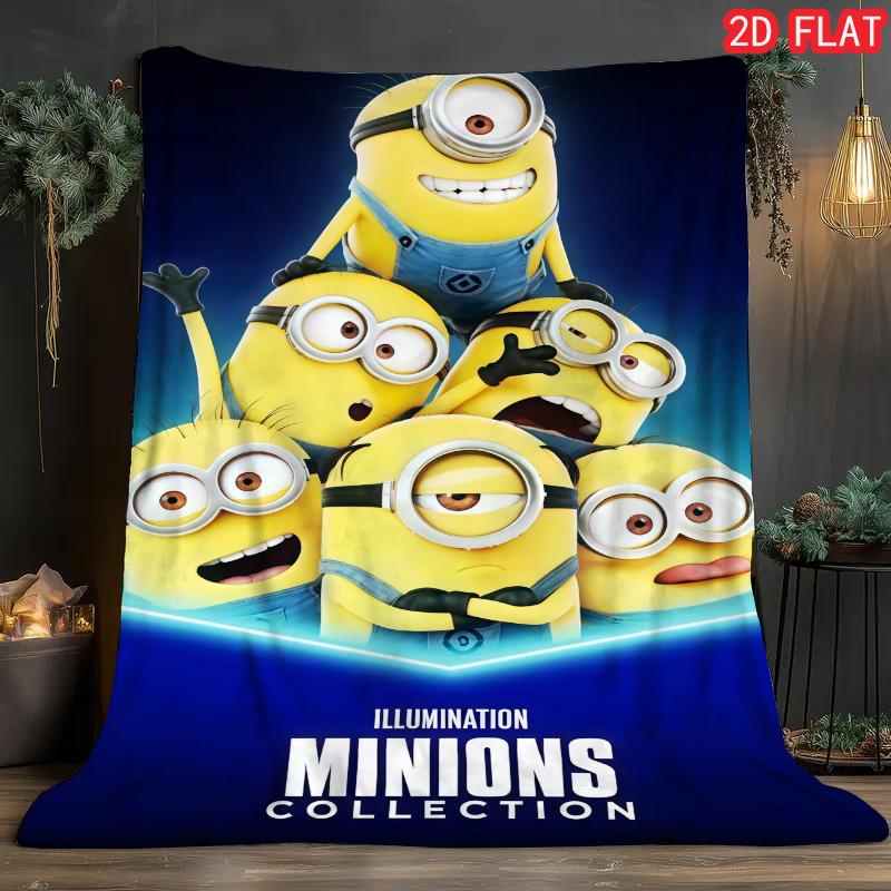 Minions Character Flannel Blanket Super Soft Lightweight Durable Throw for Sofa Bedroom Travel Perfect Gift for Kids and Fans 75x90cm
Minions Character Flannel Blanket Super Soft Lightweight Durable Throw for Sofa Bedroom Travel Perfect Gift for Kids and Fans 75x90cm