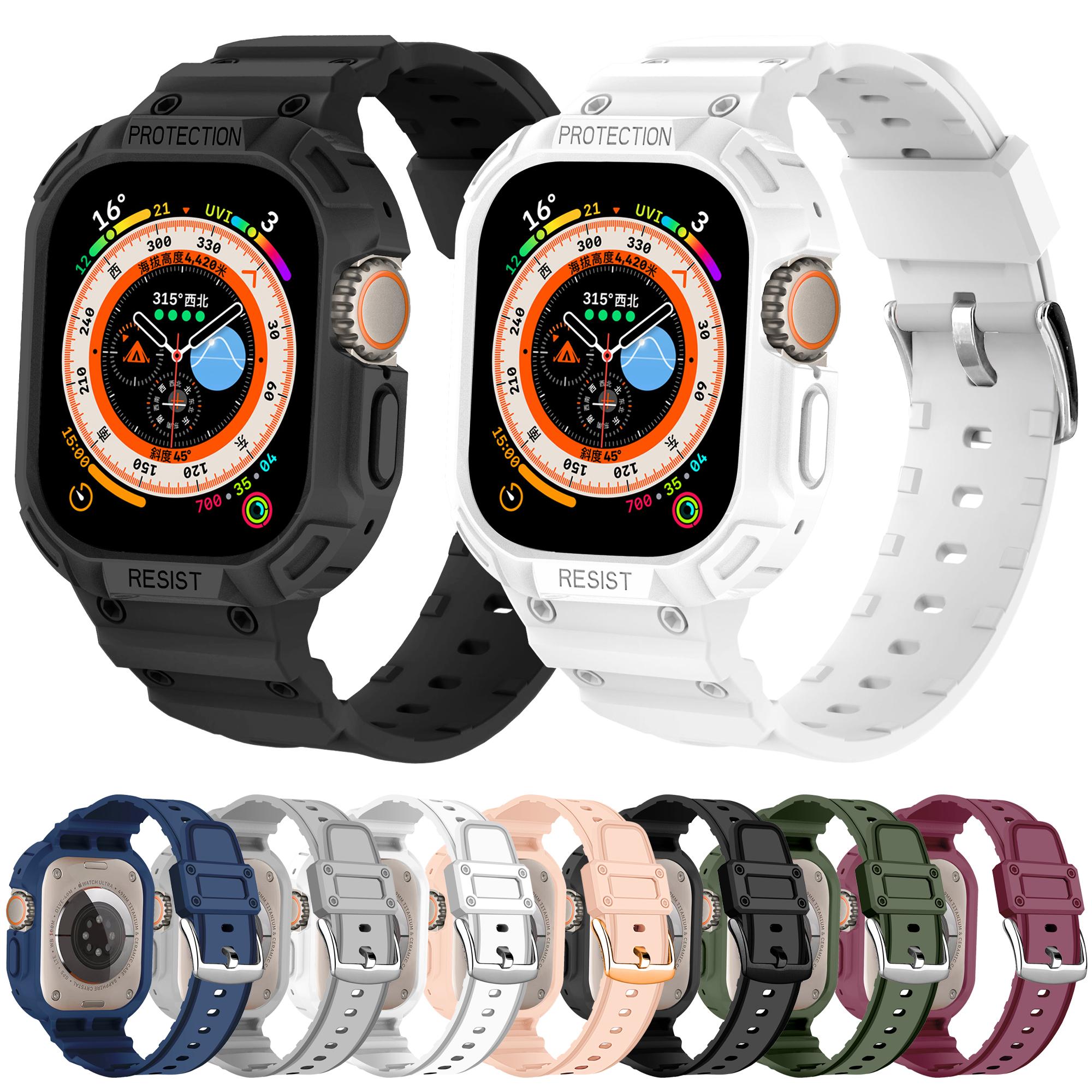 Charm Silicone Band + Case For Apple Watch Strap 8 Ultra 49mm iWatch Series 8 Ultra 49mm Sports Wrist Transparante Bracelet Watchbands 8 Ultra 49mm
Charm Silicone Band + Case For Apple Watch Strap 8 Ultra 49mm iWatch Series 8 Ultra 49mm Sports Wrist Transparante Bracelet Watchbands 8 Ultra 49mm