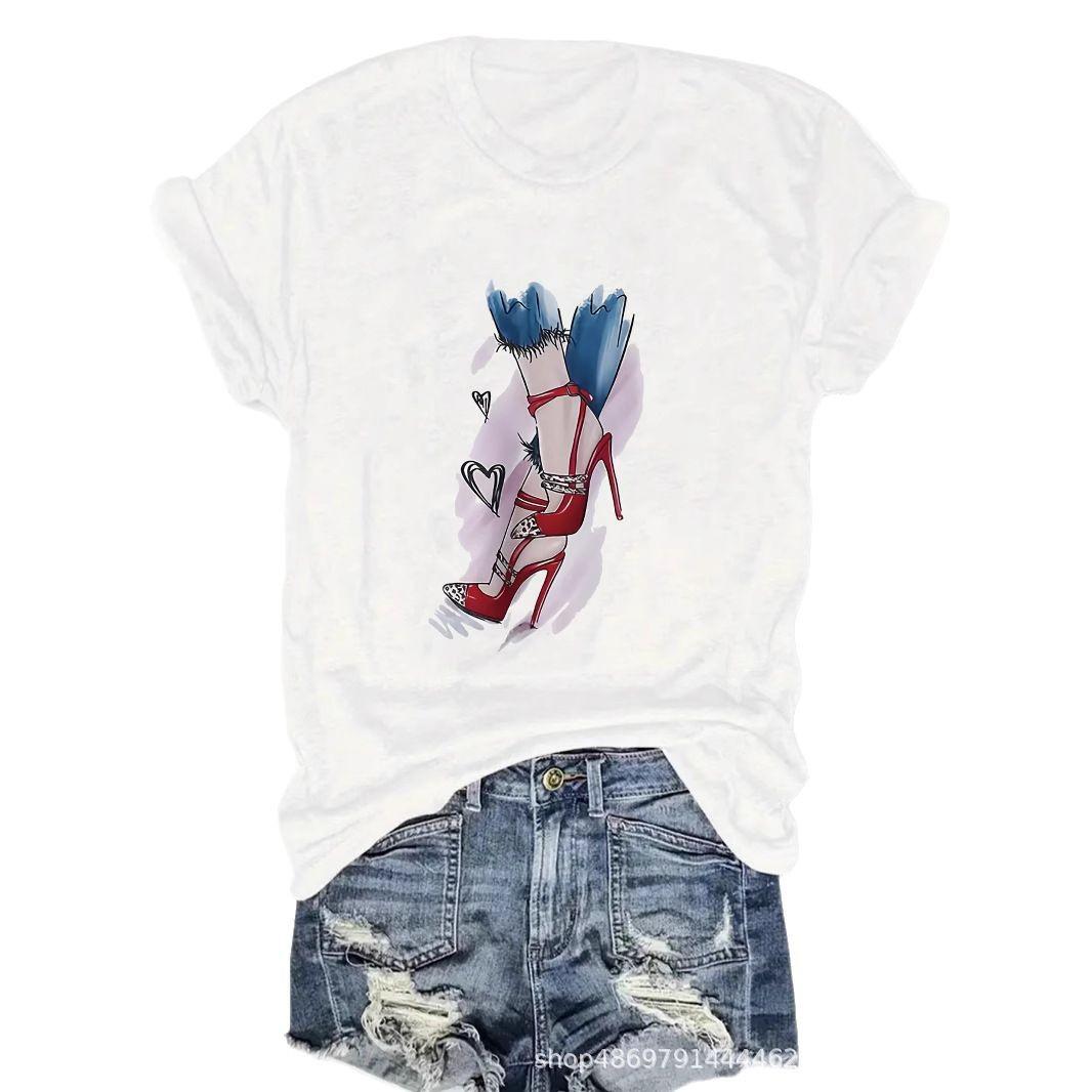 Трансграничная мода женская футболка с круглым вырезом Extra Extra Large (XXL) белый
Трансграничная мода женская футболка с круглым вырезом Extra Extra Large (XXL) белый