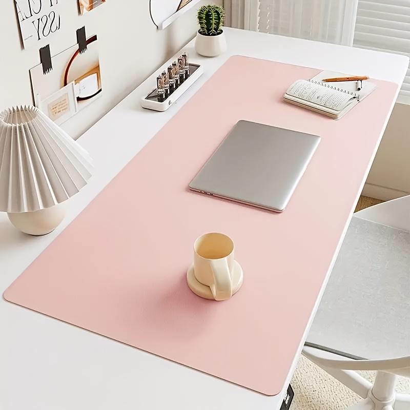 Faux Leather Desk Mat - Non-Slip, Waterproof, Stain-Resistant | Ideal for Office & Study | Available In Multiple Sizes | Pink, Smooth Finish, Desk Pad 60*27cm рожевий
Faux Leather Desk Mat - Non-Slip, Waterproof, Stain-Resistant | Ideal for Office & Study | Available In Multiple Sizes | Pink, Smooth Finish, Desk Pad 60*27cm рожевий