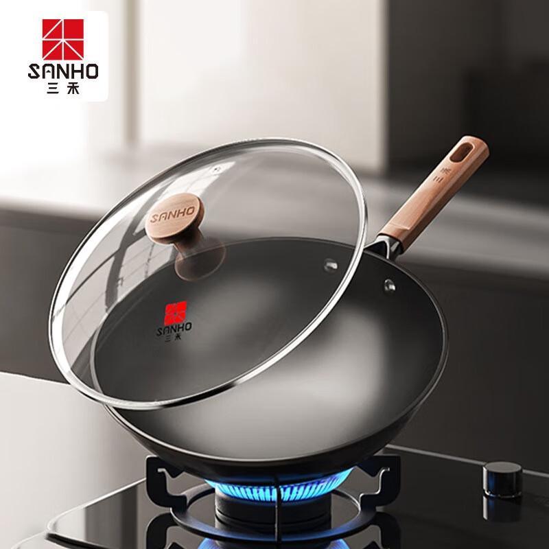 Sanhe Lightweight Fine Iron Wok
Sanhe Lightweight Fine Iron Wok