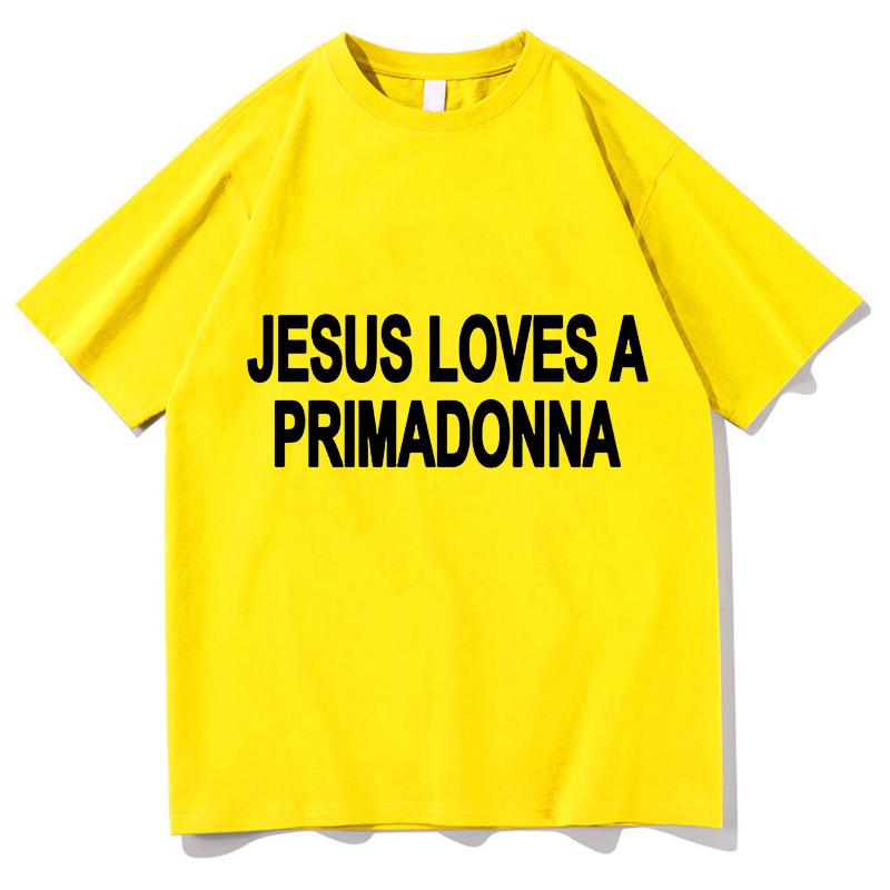 Nessa Barrett Jesus Loves A Primadonna TShirts Merch Unisex Clothes Trend Casual Short Sleeve Aesthetic Tops Pure Cotton Clothes 4XL
Nessa Barrett Jesus Loves A Primadonna TShirts Merch Unisex Clothes Trend Casual Short Sleeve Aesthetic Tops Pure Cotton Clothes 4XL