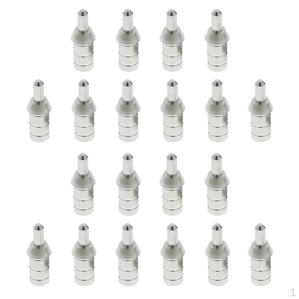 20 Pieces Nock Pins / Pin Adapter for 6.2mm Shaft
20 Pieces Nock Pins / Pin Adapter for 6.2mm Shaft