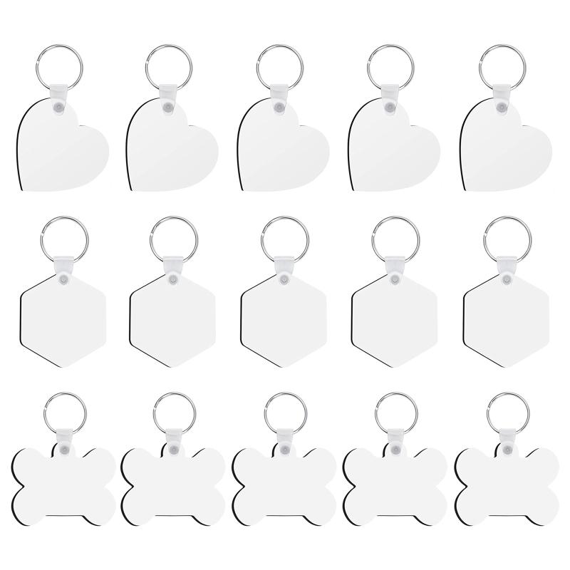 15 Pieces Sublimation Blank Keychain Kit for Key Ring Set DIY Heat Transfer Keychain Blanks with for Key Rings for Gradu 1
15 Pieces Sublimation Blank Keychain Kit for Key Ring Set DIY Heat Transfer Keychain Blanks with for Key Rings for Gradu 1
