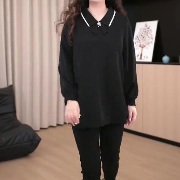 Spring 2025 Korean Style Loose Chiffon Bow Lapel Shirt for Plus Size Women 3XL for 160-180 Jin
Spring 2025 Korean Style Loose Chiffon Bow Lapel Shirt for Plus Size Women 3XL for 160-180 Jin