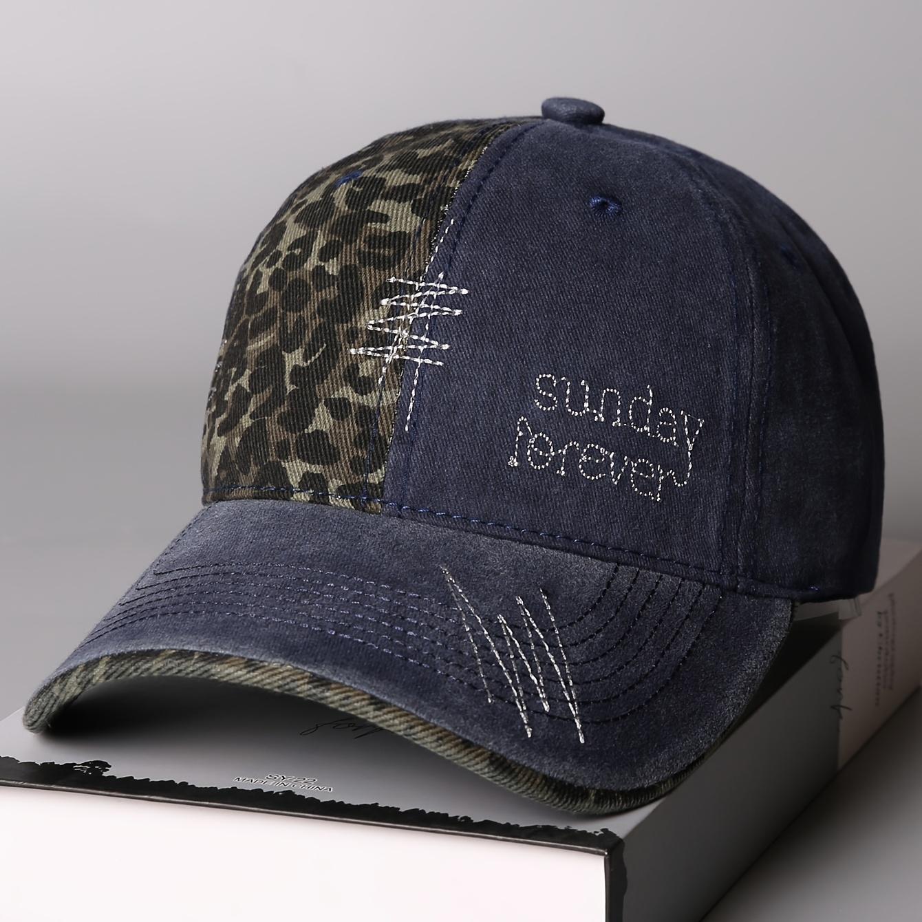 1pc New American Vintage Leopard Print Letter Embroidery Baseball Cap for Women Street Style Trendy Hot Personality Fashion Face- Duckbill Cap
1pc New American Vintage Leopard Print Letter Embroidery Baseball Cap for Women Street Style Trendy Hot Personality Fashion Face- Duckbill Cap