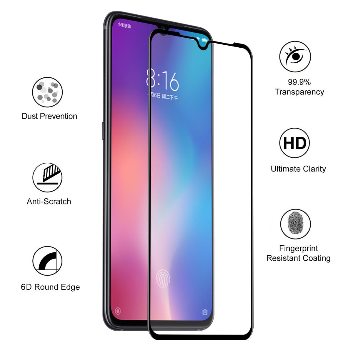 HAT PRINCE Full Coverage 0.26mm 9H 2.5D Arc Edge Tempered Glass Screen Protector Film (Full Glue) for Xiaomi Mi 9 Type A
HAT PRINCE Full Coverage 0.26mm 9H 2.5D Arc Edge Tempered Glass Screen Protector Film (Full Glue) for Xiaomi Mi 9 Type A
