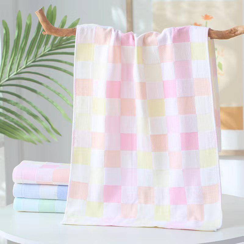 Cotton Gauze Towel for Household Use Adult Face Wash Double-layer Bath Towel Summer Thin, Soft 70*140cm
Cotton Gauze Towel for Household Use Adult Face Wash Double-layer Bath Towel Summer Thin, Soft 70*140cm