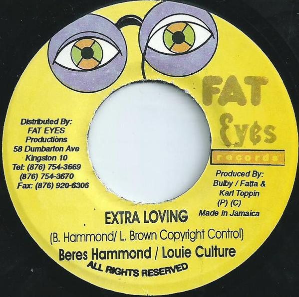 7-дюймовая пластинка BERES HAMMOND LOUIE CULTURE Extra Loving NONE Fat Eyes Record Jamaica Reggae Ska Dub Used
7-дюймовая пластинка BERES HAMMOND LOUIE CULTURE Extra Loving NONE Fat Eyes Record Jamaica Reggae Ska Dub Used