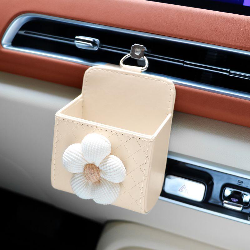 1pc Car Storage Bag Car Air Outlet Debris Bag For Mobile Phone Key Sunglasses Vent Dashboard Tidy Hanging Leather Organizer Box 1PCS
1pc Car Storage Bag Car Air Outlet Debris Bag For Mobile Phone Key Sunglasses Vent Dashboard Tidy Hanging Leather Organizer Box 1PCS