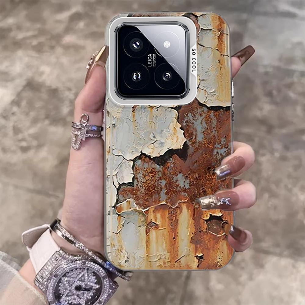 Чехол для телефона с текстурой ржавчины и потрескавшейся краской для Xiaomi 17 Pro Max 15 T Pro 14 T Pro 13 T Pro 12 T Pro Mi 11 Lite 5G, IMD, мягкое покрытие Xiaomi 13
Чехол для телефона с текстурой ржавчины и потрескавшейся краской для Xiaomi 17 Pro Max 15 T Pro 14 T Pro 13 T Pro 12 T Pro Mi 11 Lite 5G, IMD, мягкое покрытие Xiaomi 13
