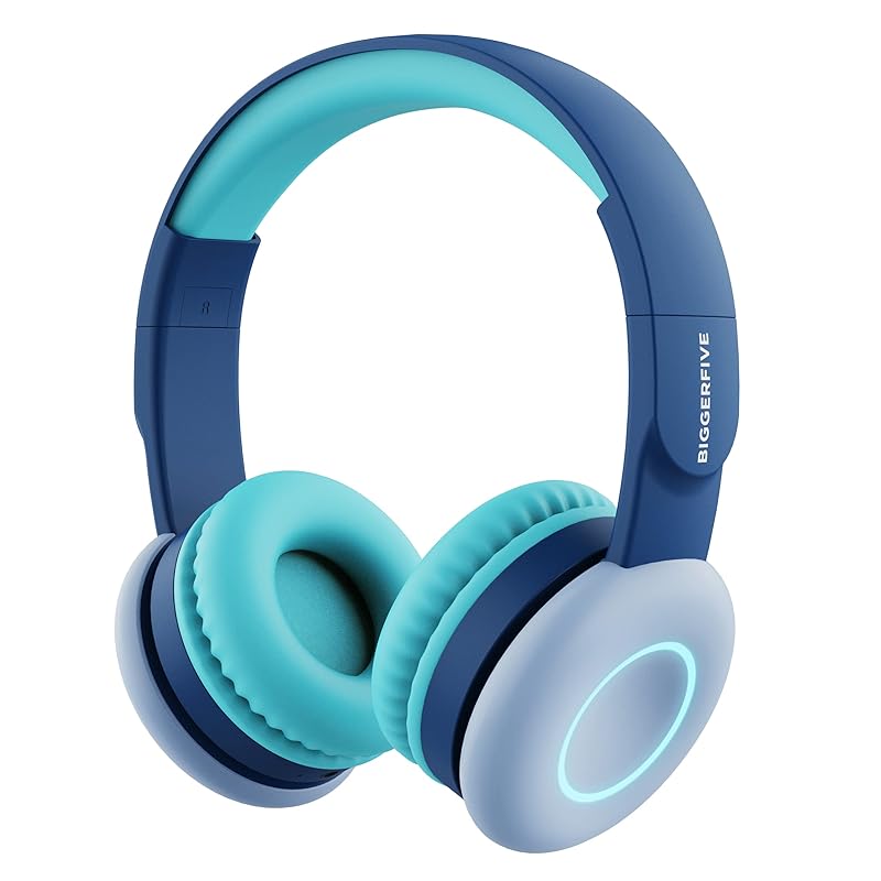 BIGGERFIVE kids headphones bluetooth headphones foldable with microphone 85/94dB volume selection size adjustable kids headphones Applicable to
BIGGERFIVE kids headphones bluetooth headphones foldable with microphone 85/94dB volume selection size adjustable kids headphones Applicable to