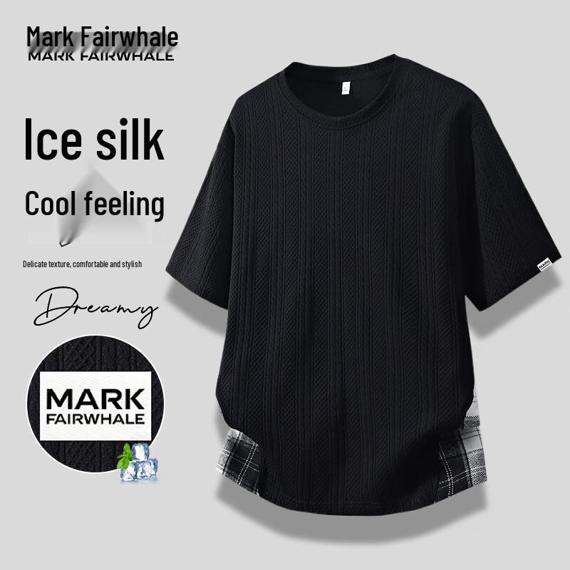 MARK FAIRWHALE Men s Ice Silk Short Sleeve T-Shirt & Sport Set 4XL
MARK FAIRWHALE Men s Ice Silk Short Sleeve T-Shirt & Sport Set 4XL