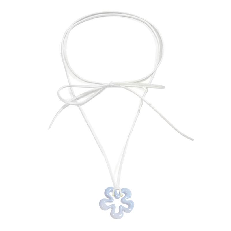 Temperament Lace up Necklace Elegant Gradient Hollow Flower Pendant Necklace Summer Choker Collar Necklaces Jewelry синий
Temperament Lace up Necklace Elegant Gradient Hollow Flower Pendant Necklace Summer Choker Collar Necklaces Jewelry синий